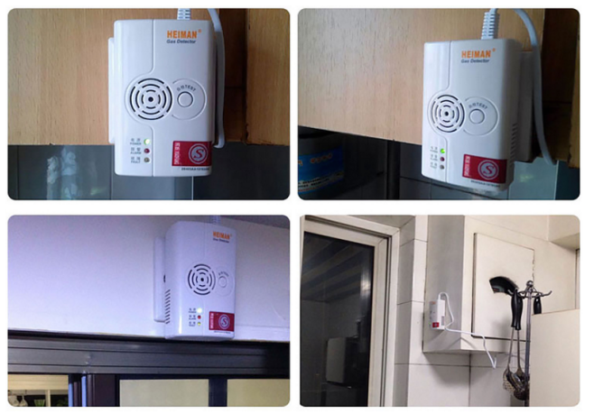 一氧化碳報(bào)警器安裝
